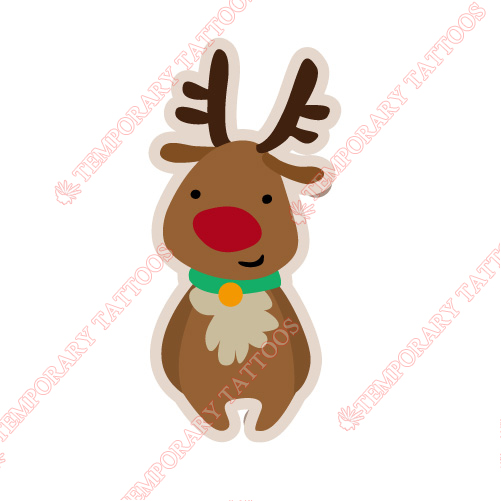 Christmas Customize Temporary Tattoos Stickers NO.3807